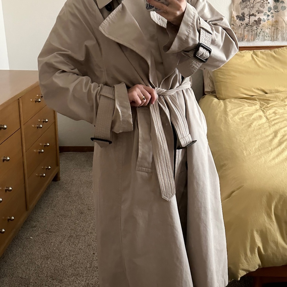 ZARA beige trench